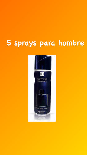 Sprays para hombre